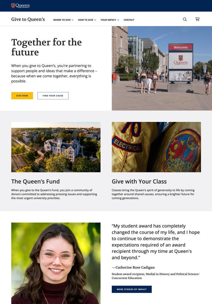 Give to Queen’s